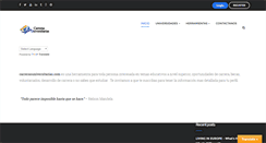Desktop Screenshot of carrerasuniversitarias.com