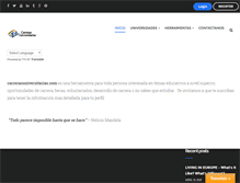 Tablet Screenshot of carrerasuniversitarias.com